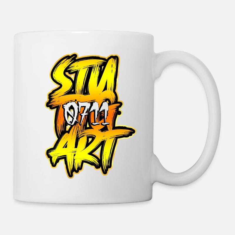 Stuttgart 0711 - Mug blanc - blanc