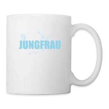 Signe du zodiaque de la Vierge constellation de la Vierge - Mug blanc - blanc - Droite