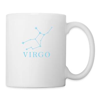 Star constellation Zodiac sign Virgo - Mug - white - Right