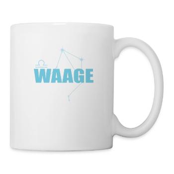 Libra Zodiac sign Libra Constellation - Mug - white - Right