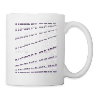 Heidelberg Deutschland Stadt Schrift Skyline - Tasse - Weiß - Rechts