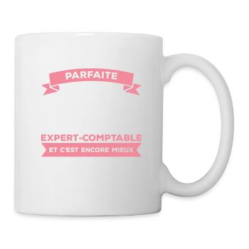 Je Ne Suis Pas Parfaite Mais Je Suis - Mug blanc - blanc - Droite