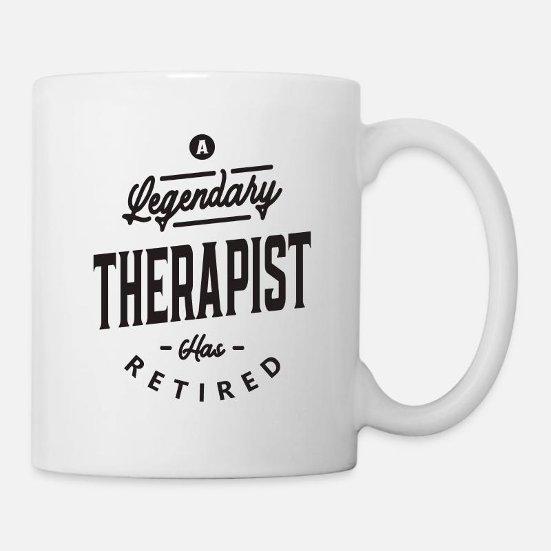 Therapeut Lustiger Beruf - Tasse - Weiß