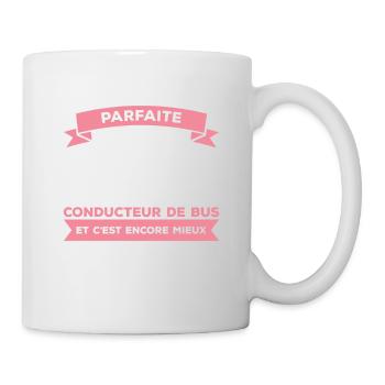 Je Ne Suis Pas Parfaite Mais Je Suis Conducteur De - Mug blanc - blanc - Droite