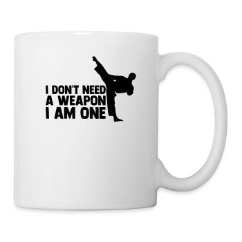 Taekwondo Martial Arts Gift Idea Tae Kwon Do - Mug - white - Right