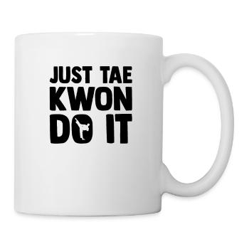 Taekwondo Kampfsport Geschenkidee Tae Kwon Do - Tasse - Weiß - Rechts