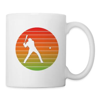 Cadeau de baseball Baseball Lovers Jeu de baseball - Mug blanc - blanc - Droite