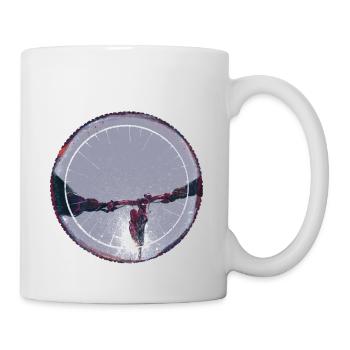 Roue descendante - Mug blanc - blanc - Droite