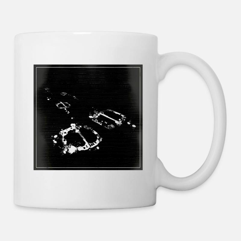Parc à vélos et retour - Mug blanc - blanc
