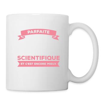 Je Ne Suis Pas Parfaite Mais Je Suis Scientifique - Mug blanc - blanc - Droite
