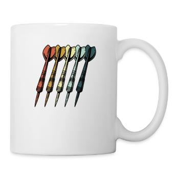 Darts Team Darts Club Funny Darts Evening - Mug - white - Right