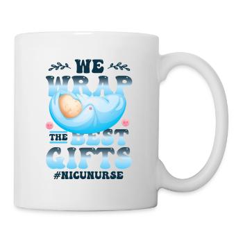 We wrap the best gifts - Mug - white - Right