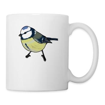 Blue Tit Bird Of The Year Blue Tit - Mug - white - Right