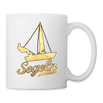 Segler Segelboot Meer Segeln - Tasse - Weiß - Rechts