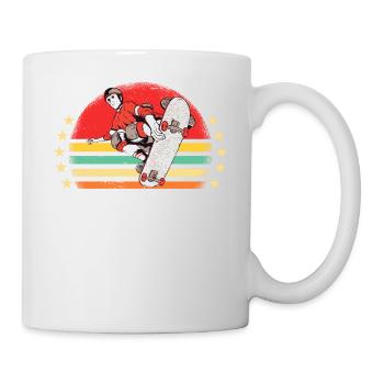 Skaters Skate Skateboarding Skateboard - Mug blanc - blanc - Droite