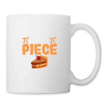 Math est un morceau de gâteau Fun Pi Day Math - Mug blanc - blanc - Droite
