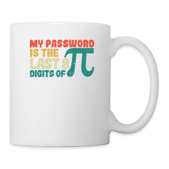 My password is the last 8 digits of Pi - Mug - white - Right