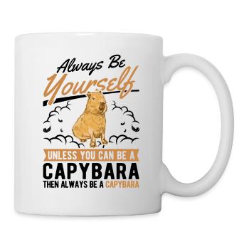 Soyez toujours vous-même Capybara Wasserschwein - Mug blanc - blanc - Droite