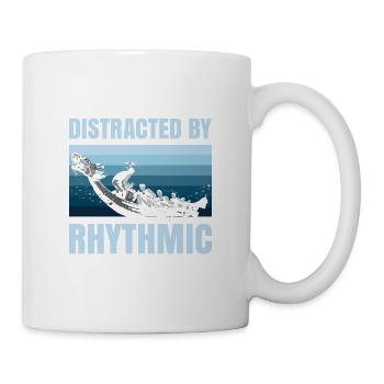 Leicht Ablenkbare Rhytmische Trommeln Für - Tasse - Weiß - Rechts