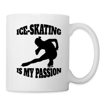 Figure skating Ice skating Figure skating - Mug - white - Right
