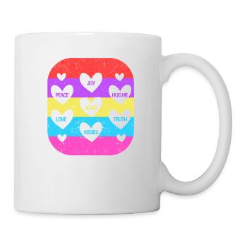 Valentine's Day Heart Candy Lovers Matching - Mug - white - Right
