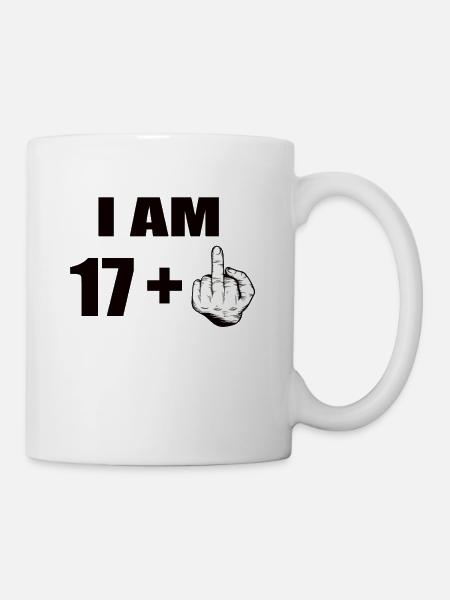 18e anniversaire - Mug blanc - blanc