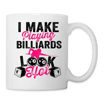 Pocketologist Billiards Pool Billiard 8 Ball - Tasse - Weiß - Rechts
