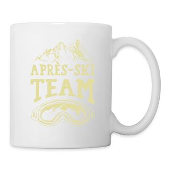 Après Ski Team - Tasse - Weiß - Rechts