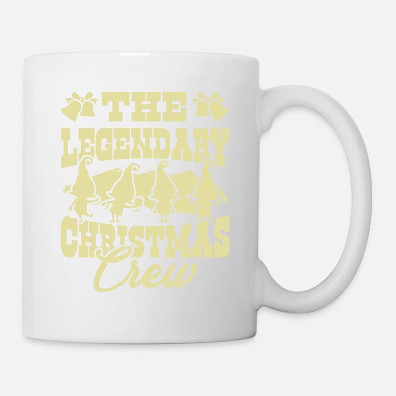 Legendary Christmas Crew - Tasse - Weiß