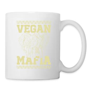 Vegan Mafia - Tasse - Weiß - Rechts