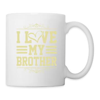 I Love my Brother - Mug - white - Right