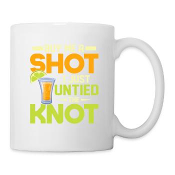 Buy Me A Shot I Just Untied The Knot Divorcee Ex- - Mug - white - Right