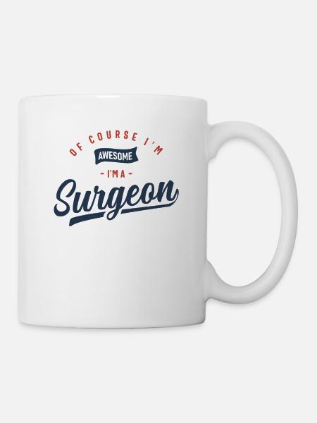 Profession de chirurgien - Mug blanc - blanc