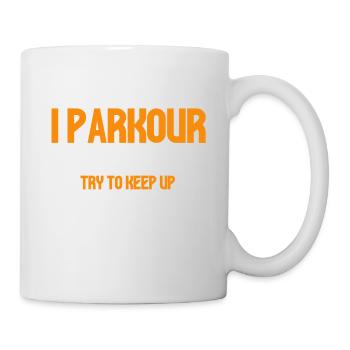 Parkour Cadeau Freerunning Parkour Runner - Mug blanc - blanc - Droite
