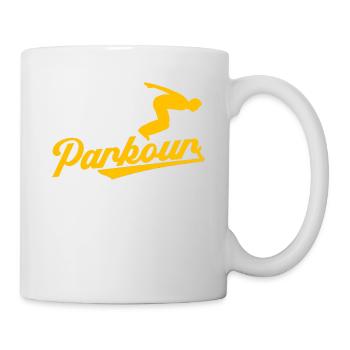 Parkour Cadeau Freerunning Parkour Runner - Mug blanc - blanc - Droite