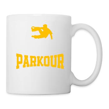 Parkour Cadeau Freerunning Parkour Runner - Mug blanc - blanc - Droite