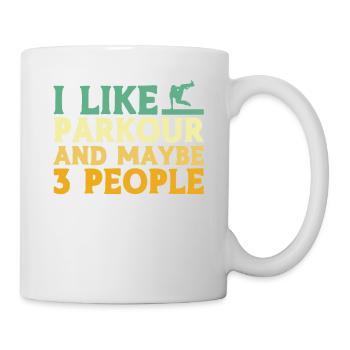 Parkour Cadeau Freerunning Parkour Runner - Mug blanc - blanc - Droite