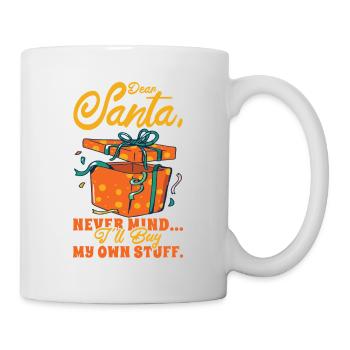 Lieber Weihnachtsmann Weihnachtsgeschenk-Feier - Tasse - Weiß - Rechts