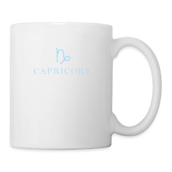 Sternzeichen Capricorn Steinbock Sternbild - Tasse - Weiß - Rechts