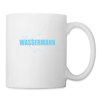 Aquarius Zodiac sign Aquarius constellation - Mug - white - Right