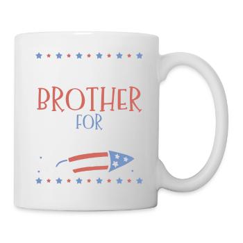 Will Trade Brother For Fireworks 4. Juli - Tasse - Weiß - Rechts