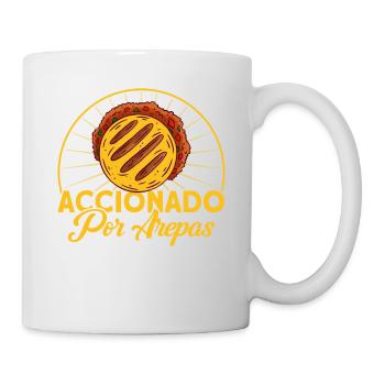 Arepas Arepa Cadeau alimentaire vénézuélien - Mug blanc - blanc - Droite