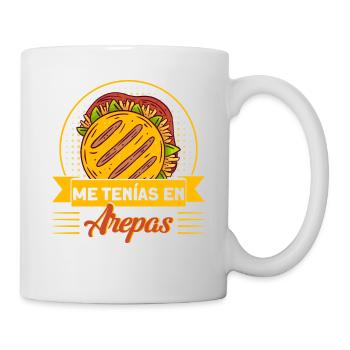 Gourmands vénézuéliens Arepa Gesche - Mug blanc - blanc - Droite