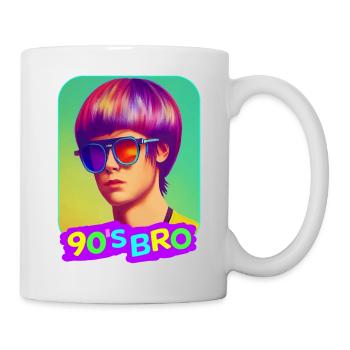 90s Bro 90s Party - Mug - white - Right