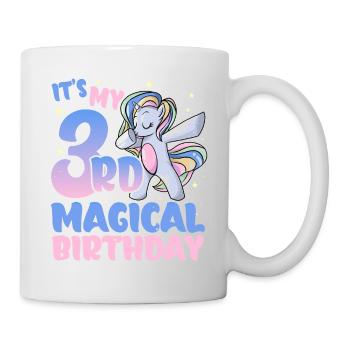 It's my 3rd magical birthday - Mug - white - Right