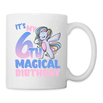 It's my 6th magical birthday - Mug - white - Right