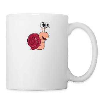 Person Für Die Dich Schnecken Halten - Tasse - Weiß - Rechts