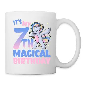 It's my 7th magical birthday - Mug - white - Right