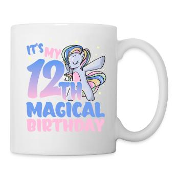 It's my 12th magical birthday - Mug - white - Right