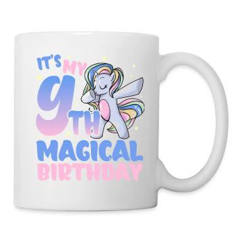 It's my 9th magical birthday - Mug - white - Right
